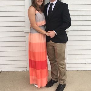 Multicolored J Crew maxi dress